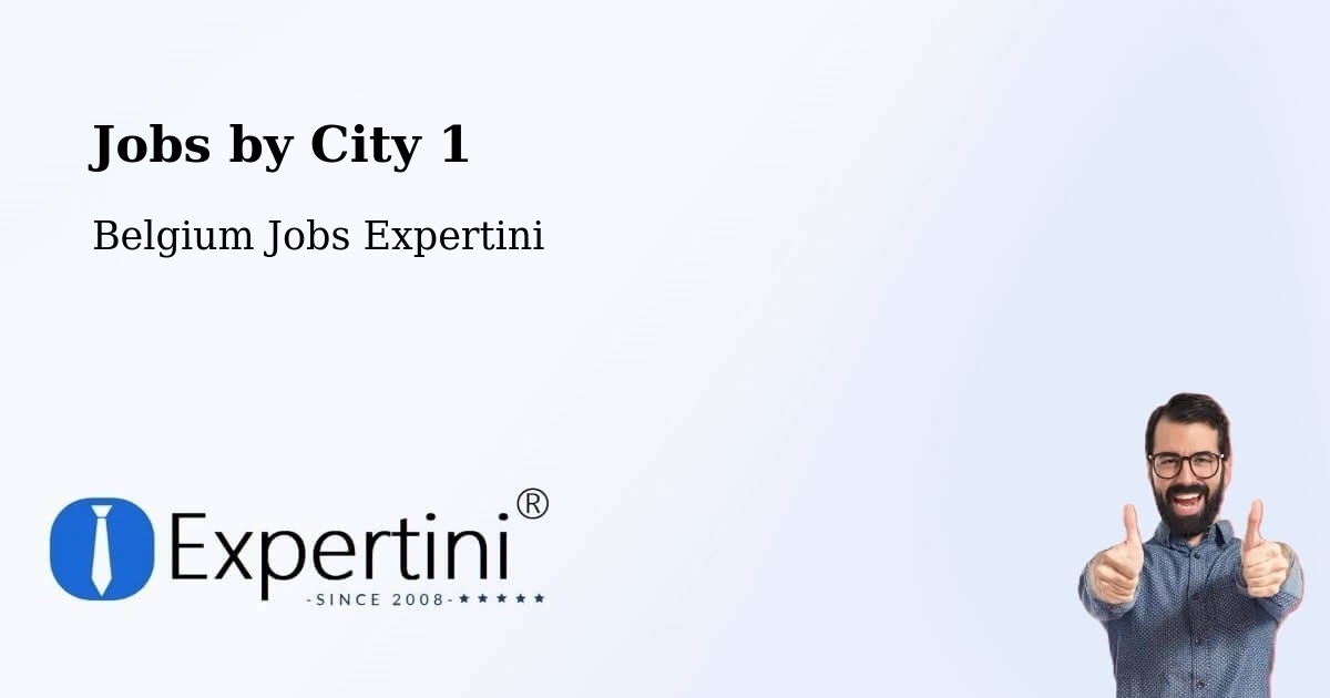 City Jobs in Belgium - Expertini